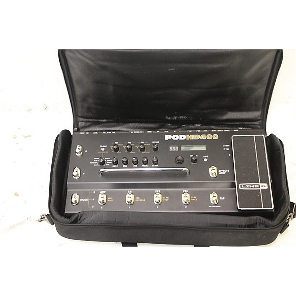 Used Line 6 Pod HD400 Amp Modeler Effect Processor