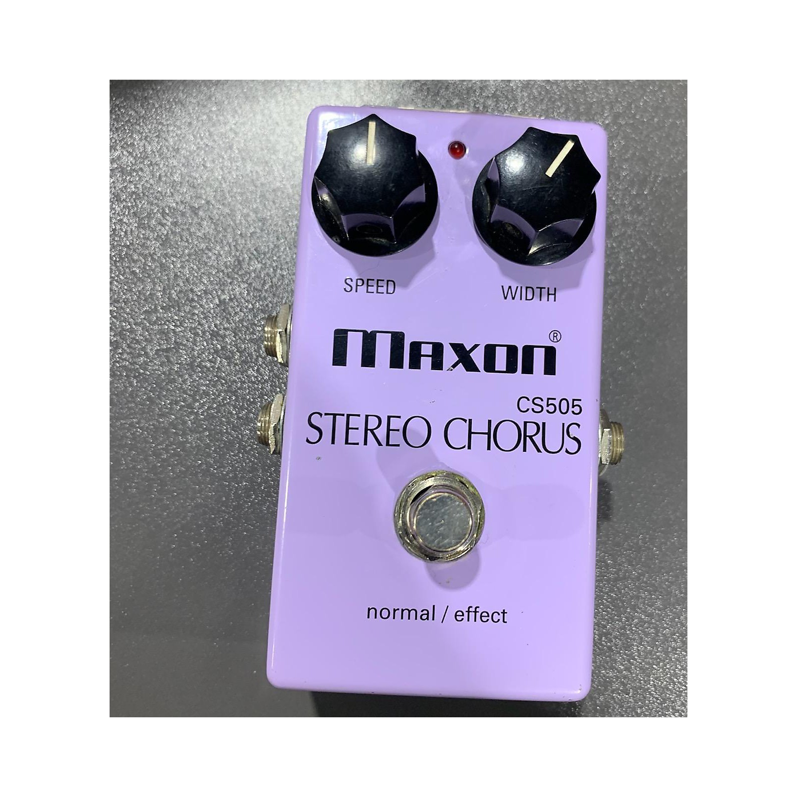 Used Maxon CS505 STEREO CHORUS Effect Pedal