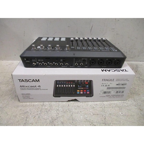 Used TASCAM Mixcast 4 MultiTrack Recorder