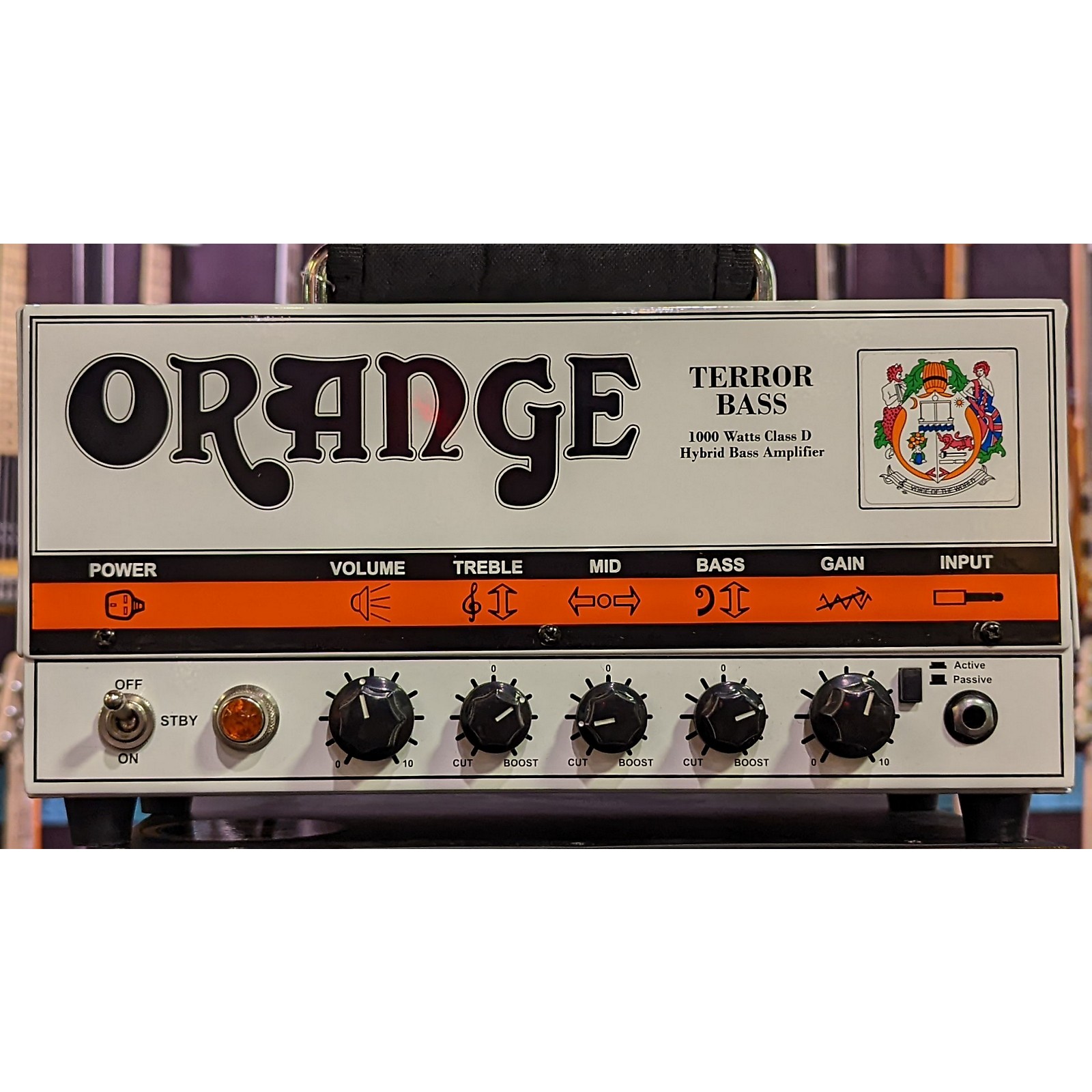 Used Orange Amplifiers BT1000 Bass Terror 1000W Tube Bass Amp Head