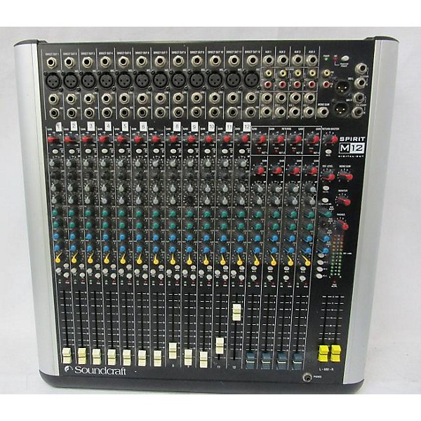 Used Soundcraft Spirit M12 Unpowered Mixer | Guitar Center