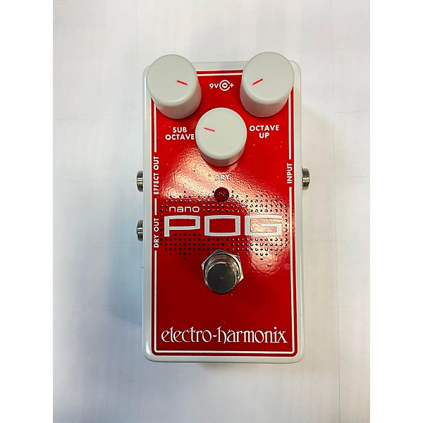 Used Electro-Harmonix Nano POG Polyphonic Octave Generator Effect