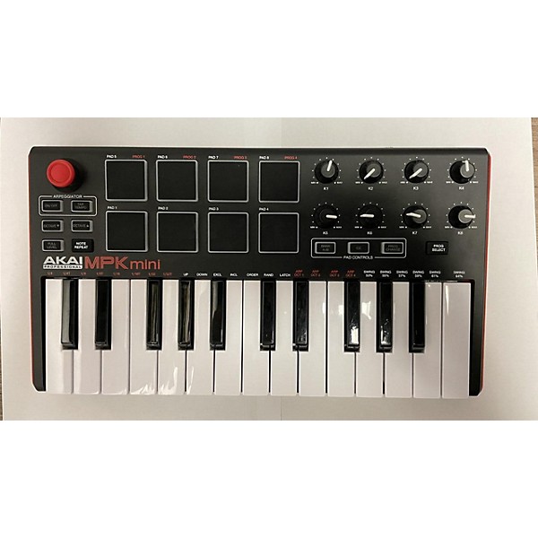 Used Akai Professional MPK Mini MKII MIDI Controller