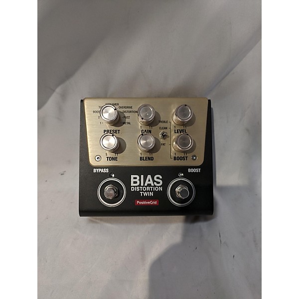 Used Positive Grid Bias Distortion Twin Effect Pedal