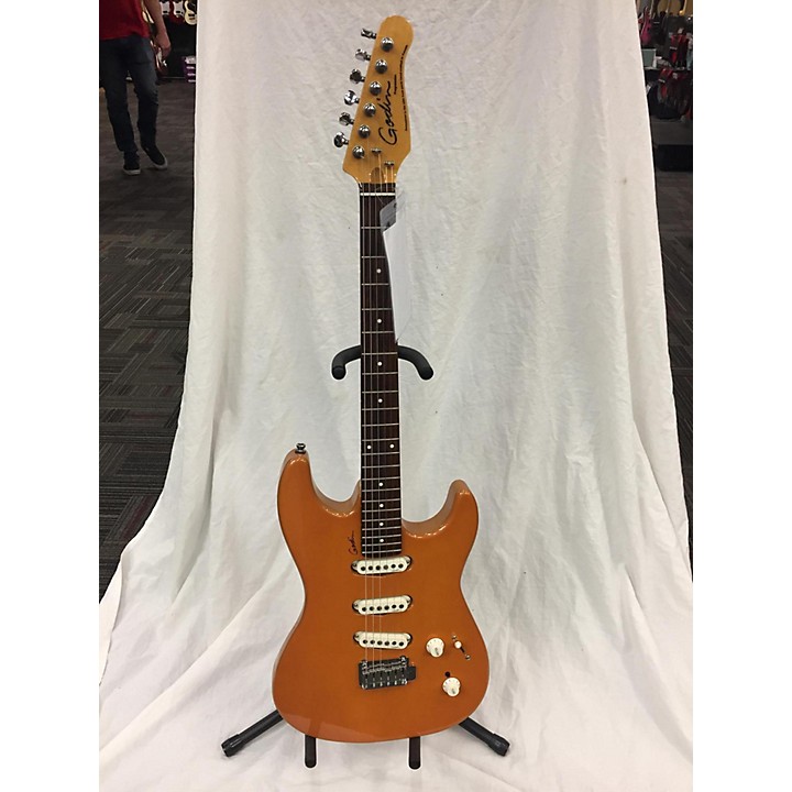 Used Godin Progression Solid Body Electric Guitar Amber Guitar Center