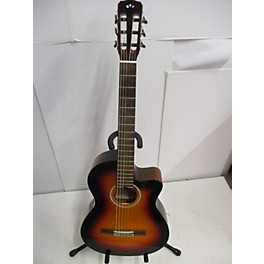 Used Cordoba Used Cordoba Fusion 5 Sunburst Classical Acoustic Guitar