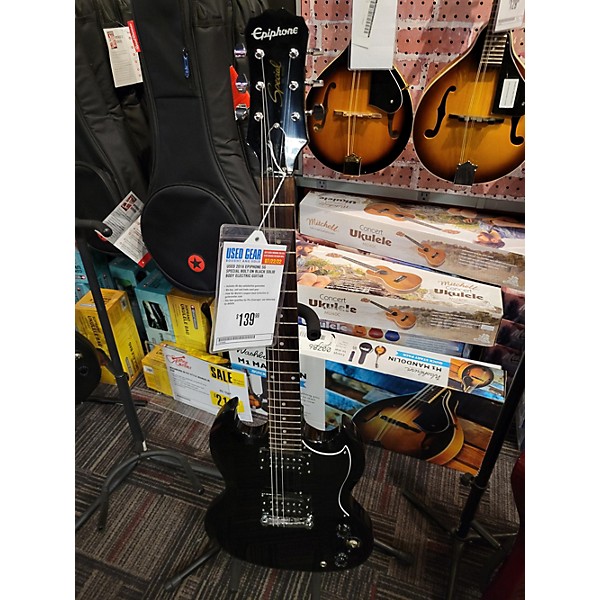 Used Epiphone 2016 SG Special Bolt On Solid Body Electric Guitar Black