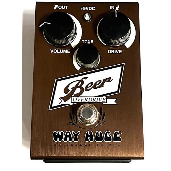 Used Way Huge Electronics Beer Overdrive Effect Pedal