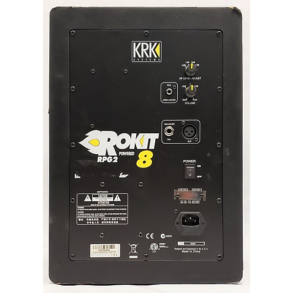 Used KRK RP8 ROKIT G2 Each Powered Monitor