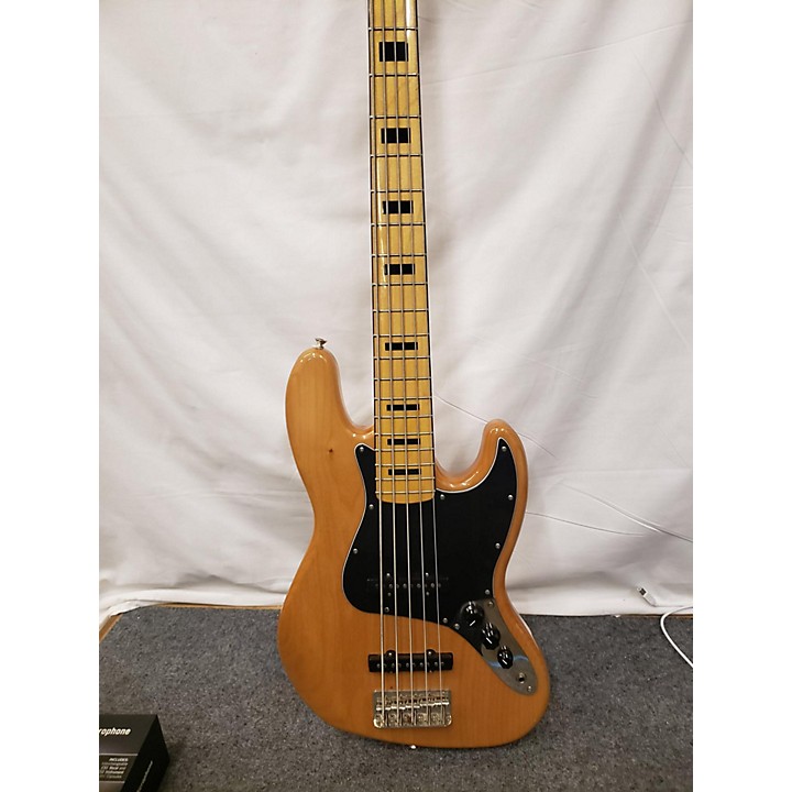 used squier 5 string bass