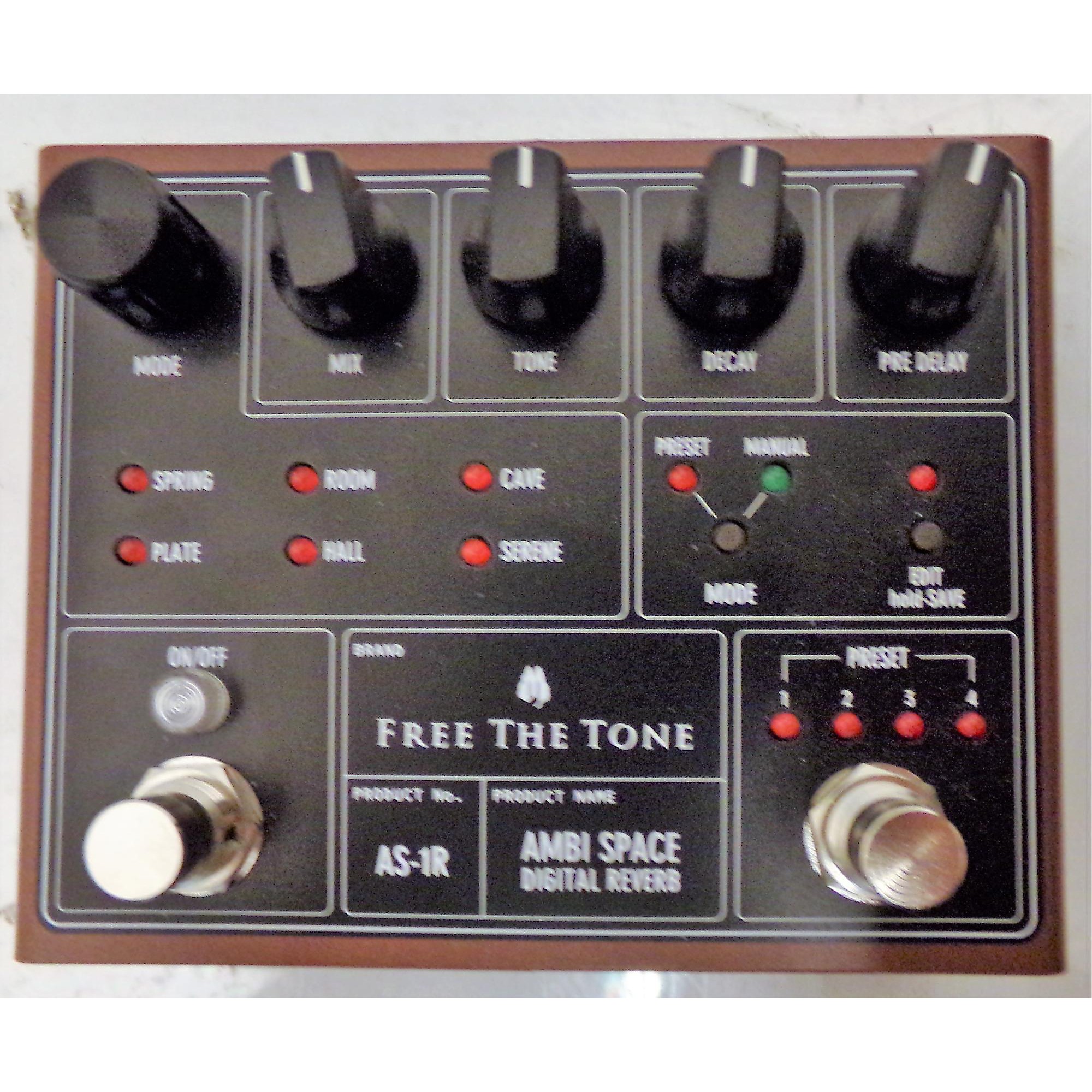 Used Used FREE THE TONE AS-1R AMBI SPACE DIGITAL REVERB Effect