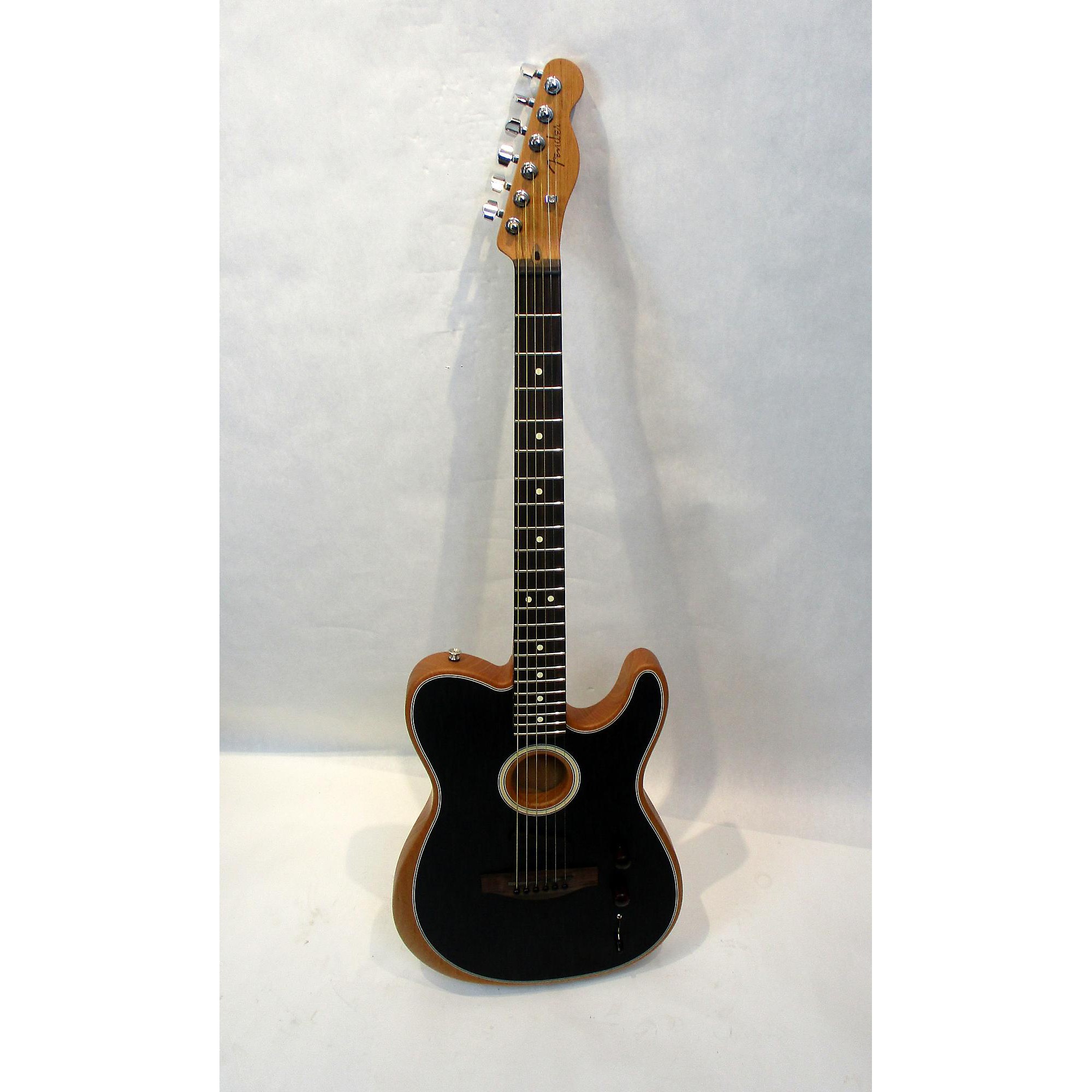 used fender acoustic electric guitar