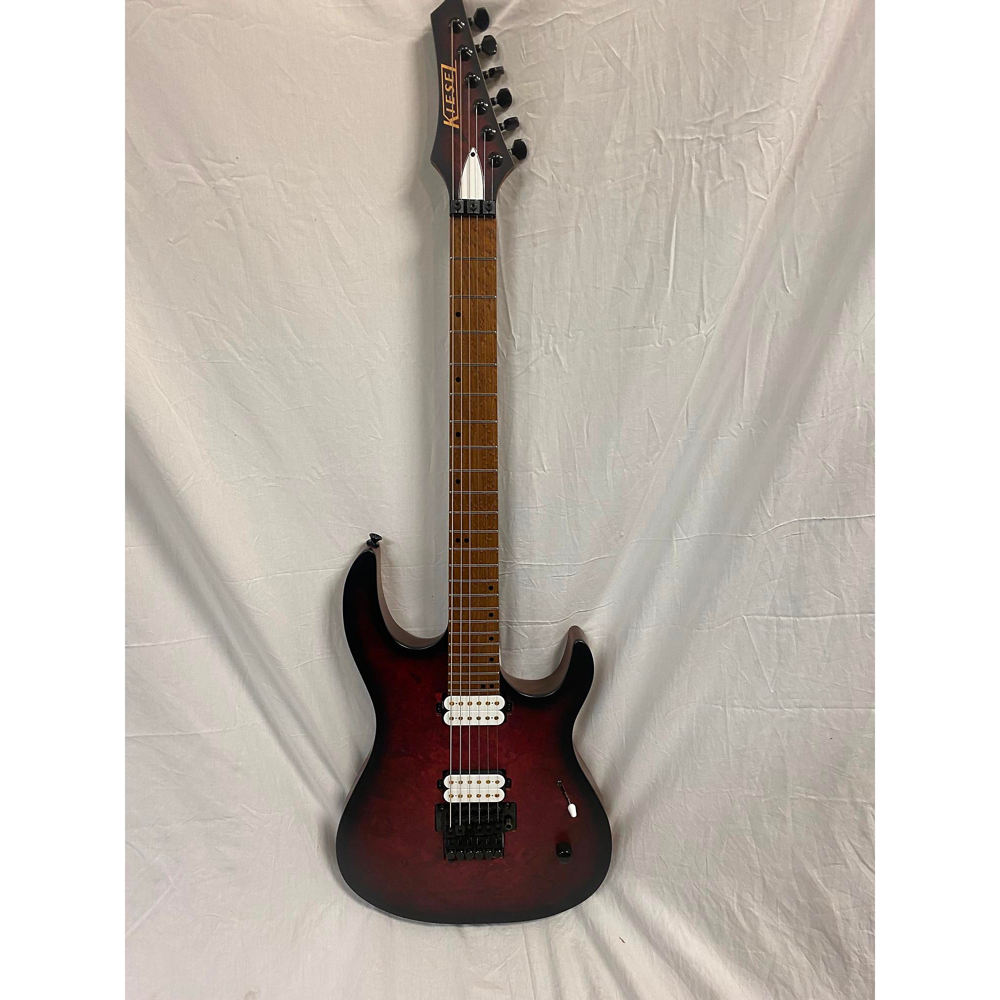 Used Used 2022 KIESEL DC600 CST RASBERRY JAM Solid Body Electric Guitar  Guitar Center