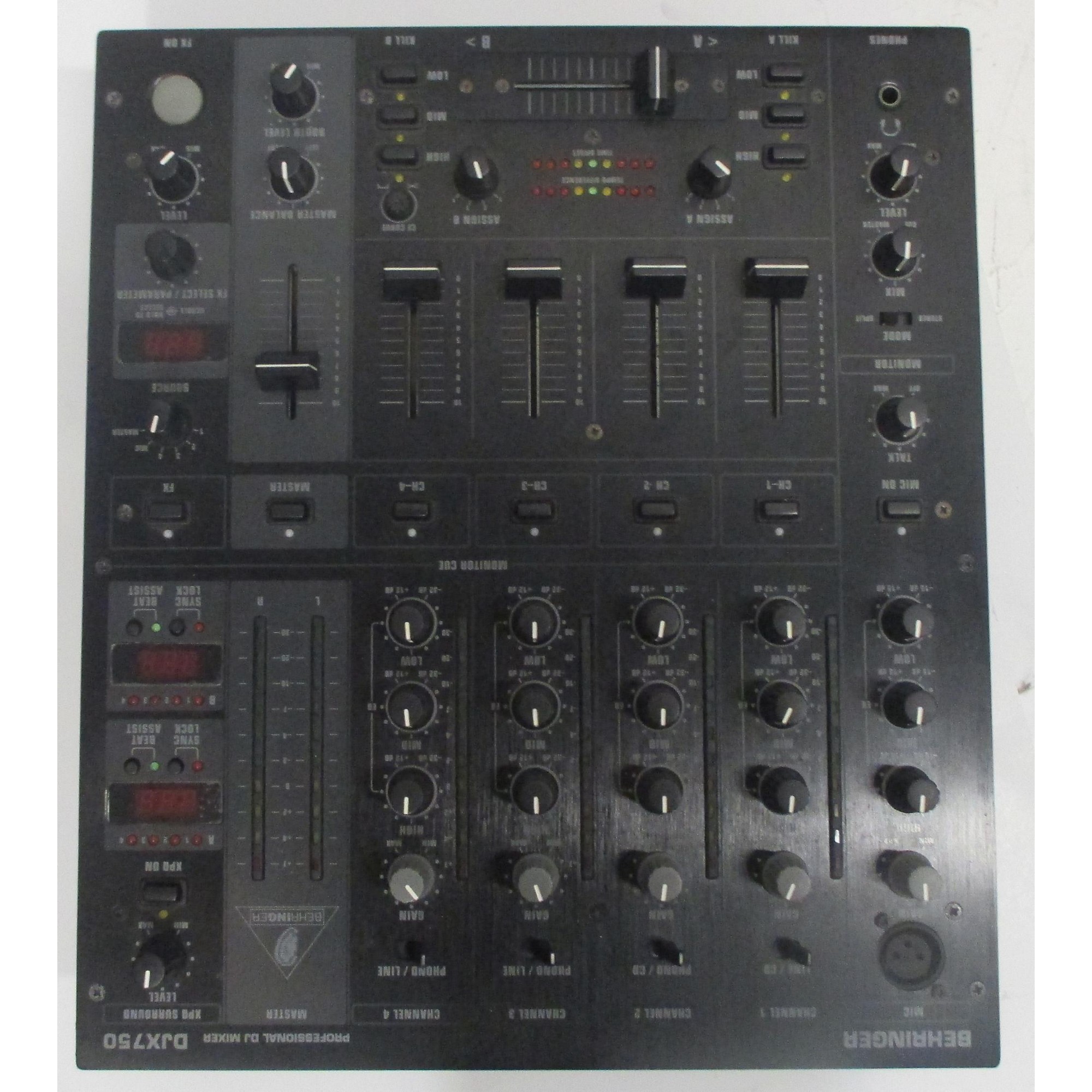Used Behringer DJX750 5-Channel Pro DJ Mixer | Guitar Center