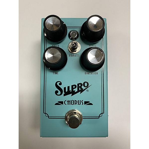 Used Supro Analog Chorus Effect Pedal