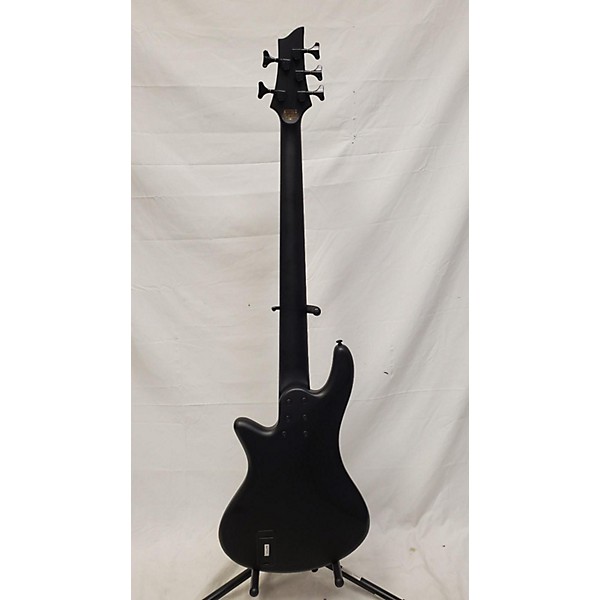 Used Schecter Guitar Research Stiletto Stealth 5 Electric Bass Guitar
