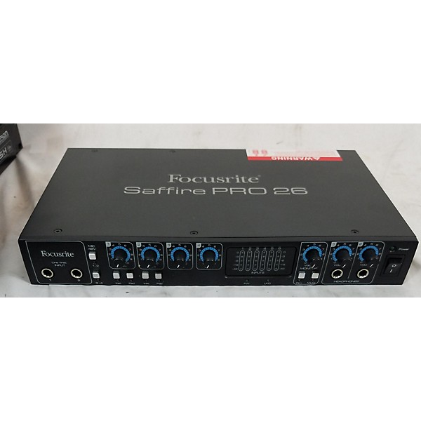 Used Focusrite Saffire Pro 26 Audio Interface