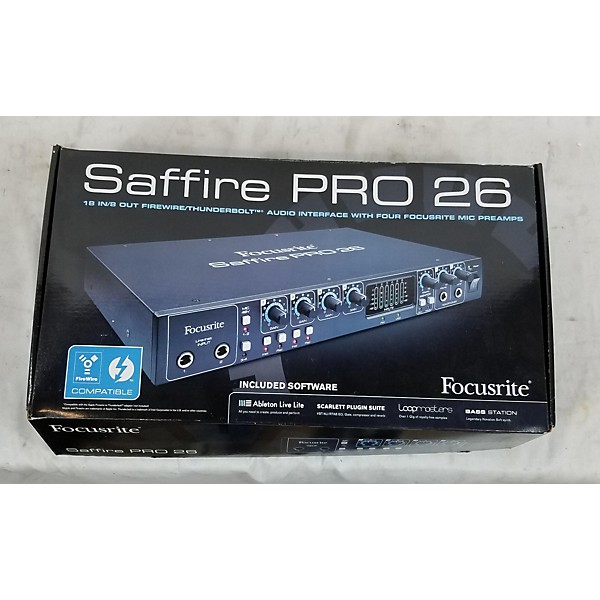 Used Focusrite Saffire Pro 26 Audio Interface