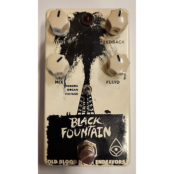 Used Old Blood Noise Endeavors BLACK FOUNTAIN Effect Pedal