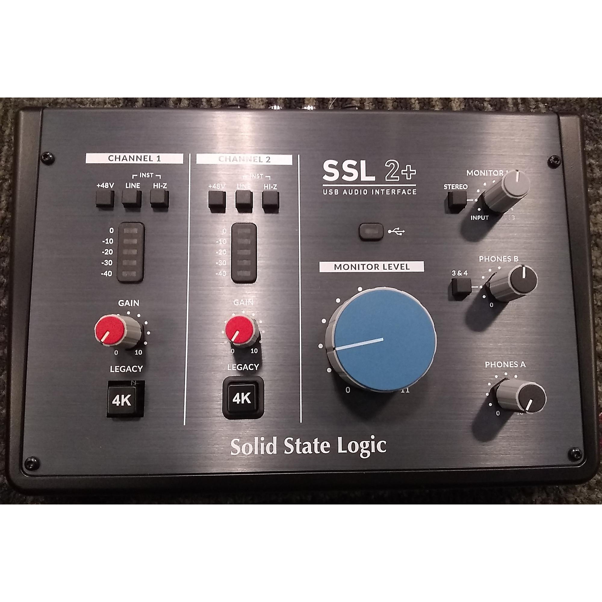 Used Solid State Logic SSL 2+ Audio Interface | Guitar Center