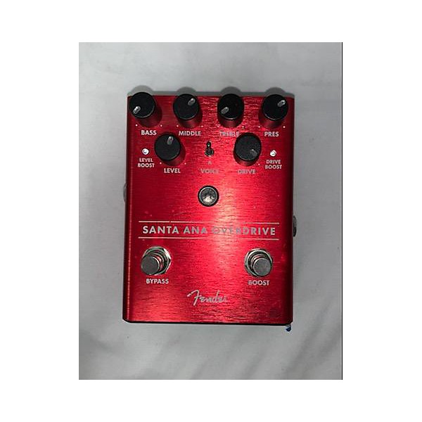 Used Fender SANTA ANA OVERDRIVE Effect Pedal