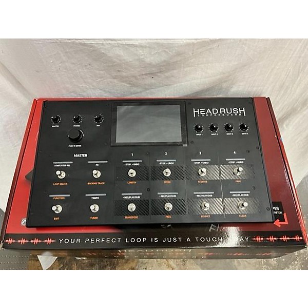 Used HeadRush LOOPERBOARD Effect Processor