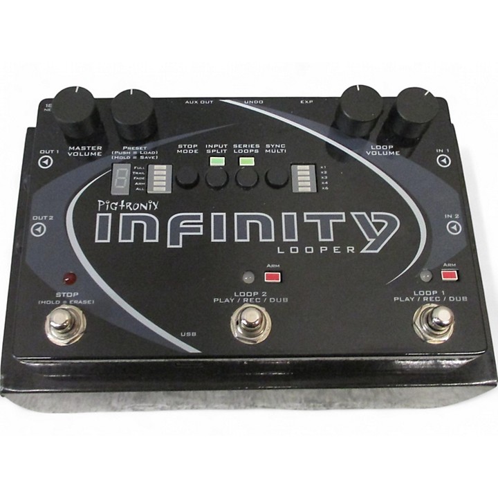 Used Pigtronix SPL Infinity Looper Pedal Guitar Center