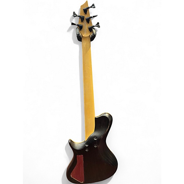 Used Warrior Isabella Five String Bass Matte Black Electric Bass Guitar