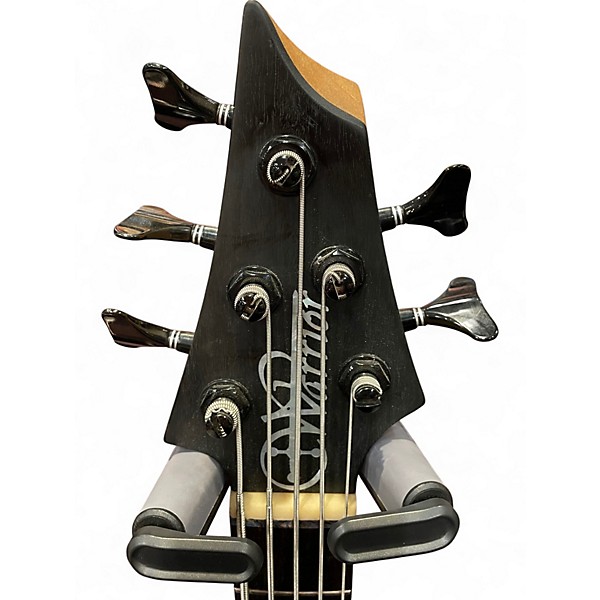 Used Warrior Isabella Five String Bass Matte Black Electric Bass Guitar