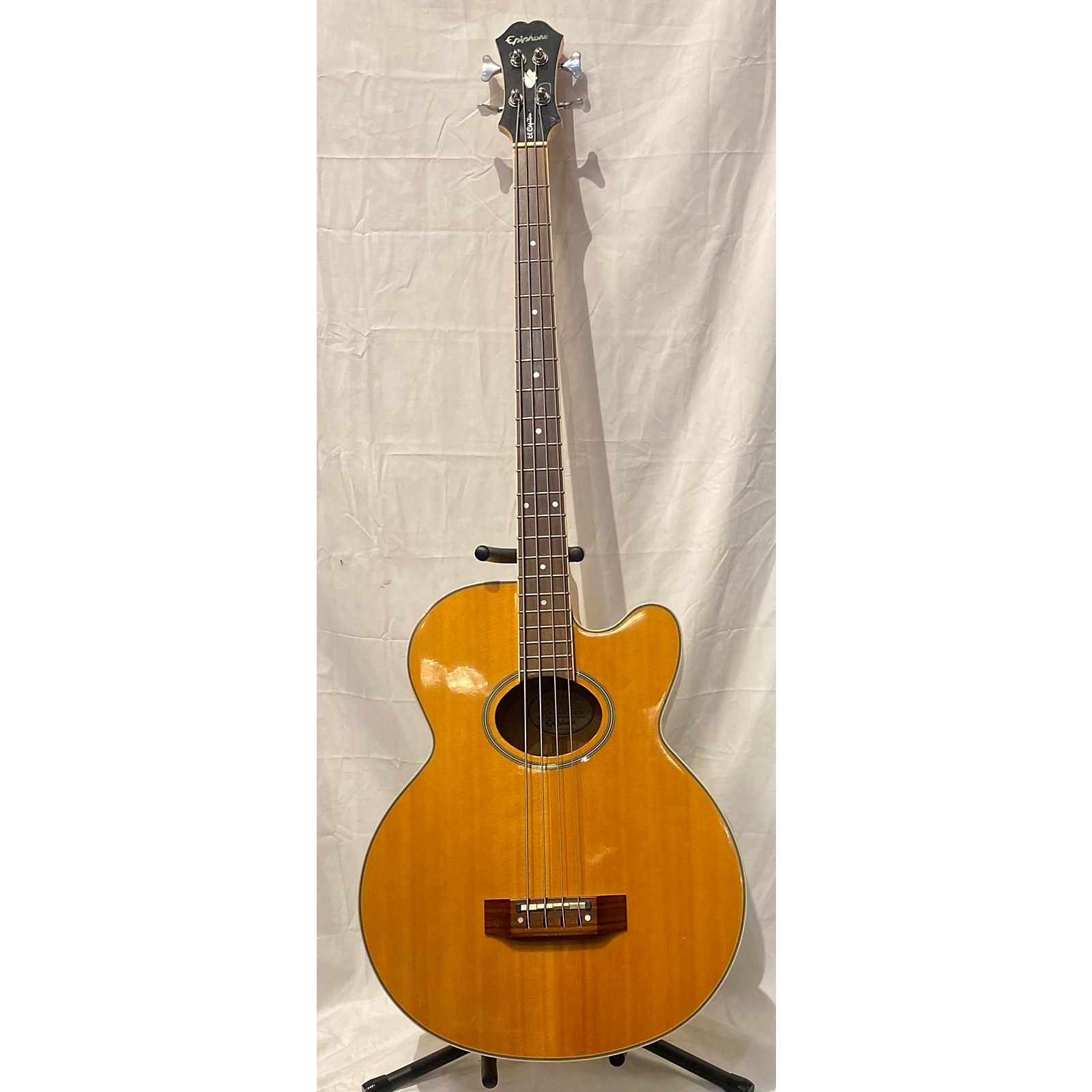 epiphone el capitan acoustic electric bass