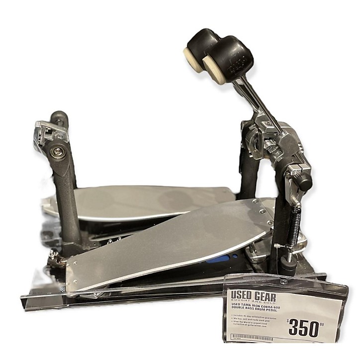 used tama iron cobra double pedal