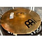 Used MEINL 14in Heavy Soundwave Hi Hat Pair Brilliant Cymbal thumbnail