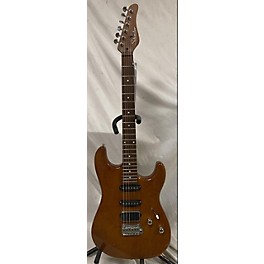 Used Schecter Guitar Research Used Schecter Guitar Research Van Nuys Dark Walnut Solid Body Electric Guitar