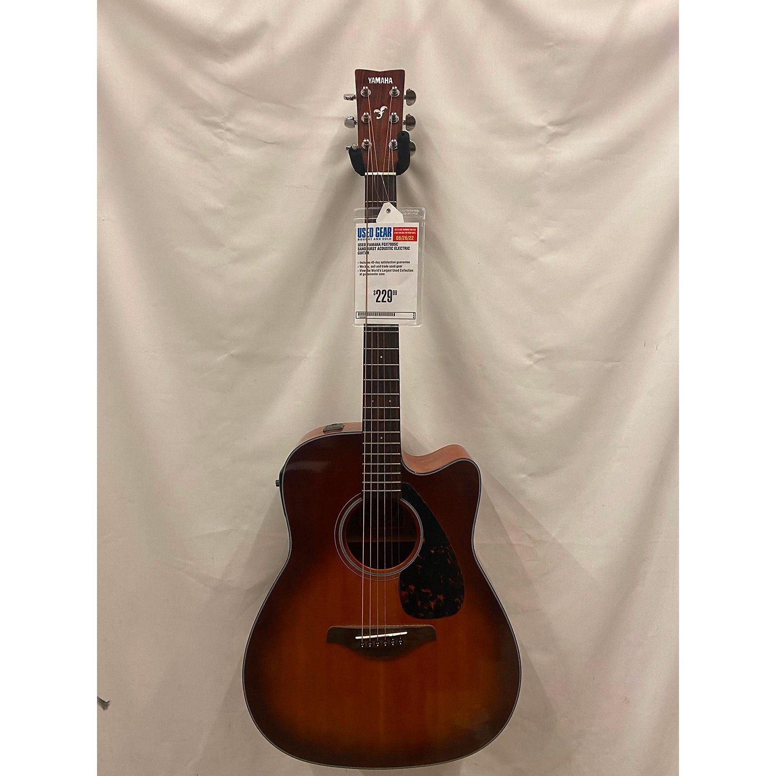 yamaha fgx700sc acoustic electric guitar