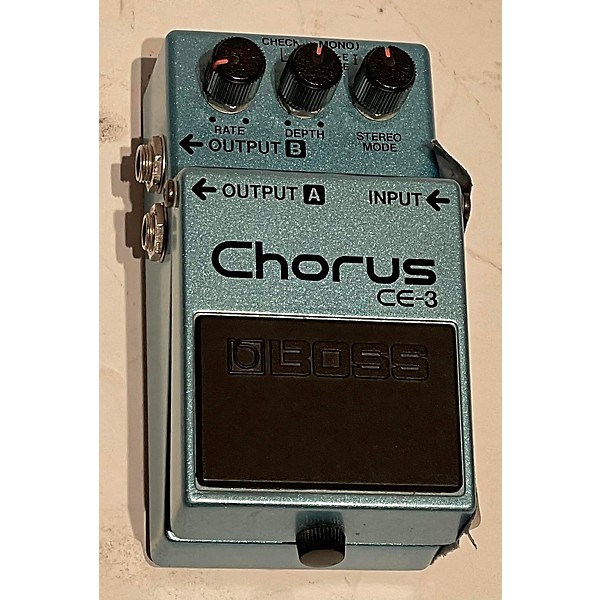 Used BOSS CE3 Chorus Effect Pedal