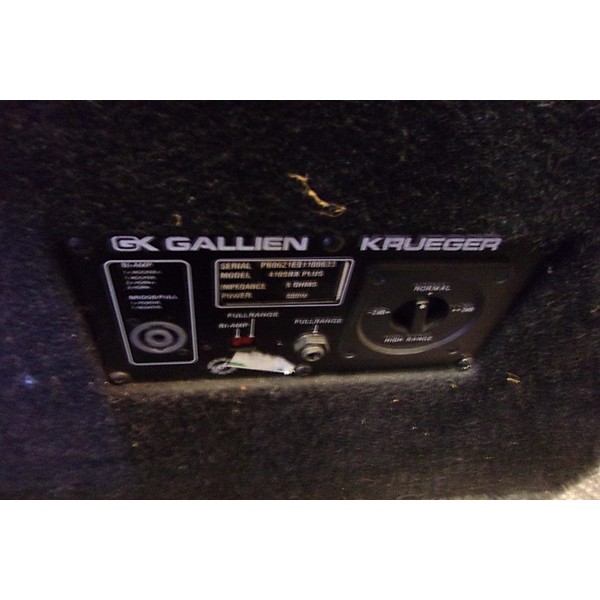 Used Gallien-Krueger 410SBX+ Bass Cabinet