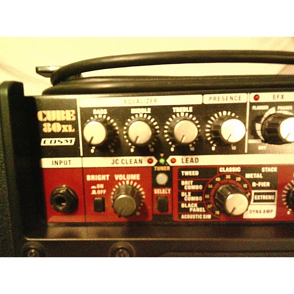 Used Roland Cube 80XL 80W 1x12 Guitar Combo Amp
