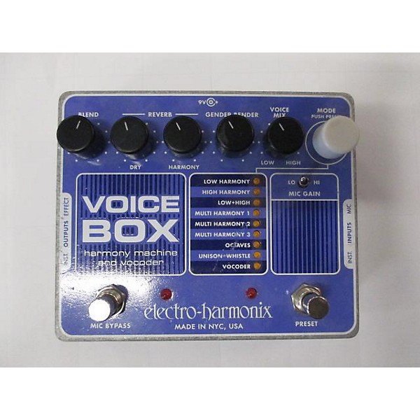 Used Electro-Harmonix Voicebox Vocal Harmony Vocoder Vocal Processor