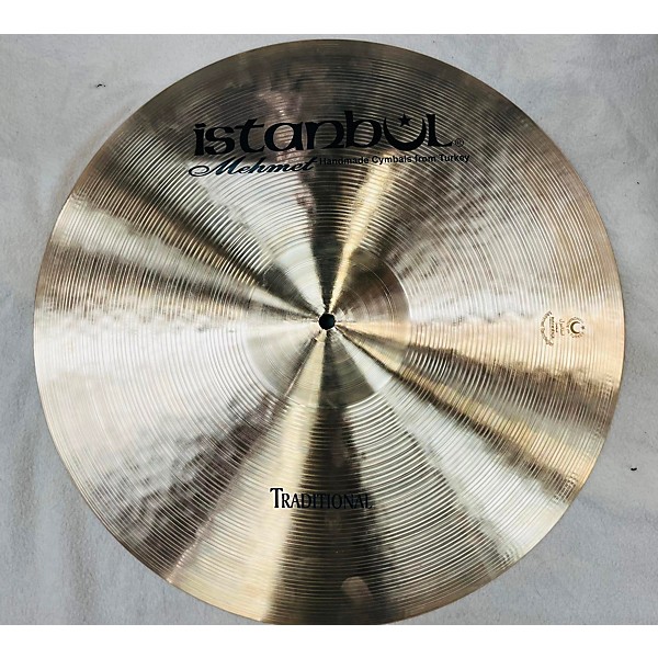 Used Istanbul Mehmet 20in Traditional Ride Medium Cymbal