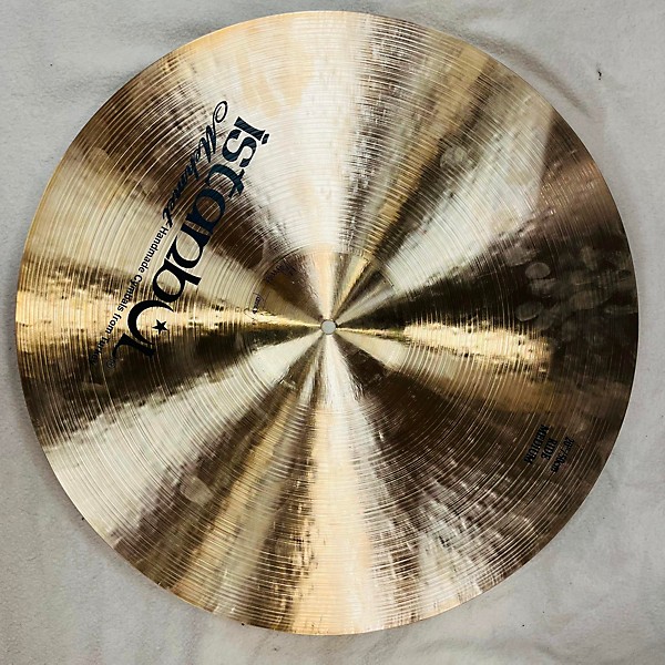 Used Istanbul Mehmet 20in Traditional Ride Medium Cymbal