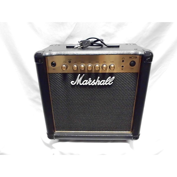 Used Marshall MG15CDR 15W 1X8 Guitar Combo Amp