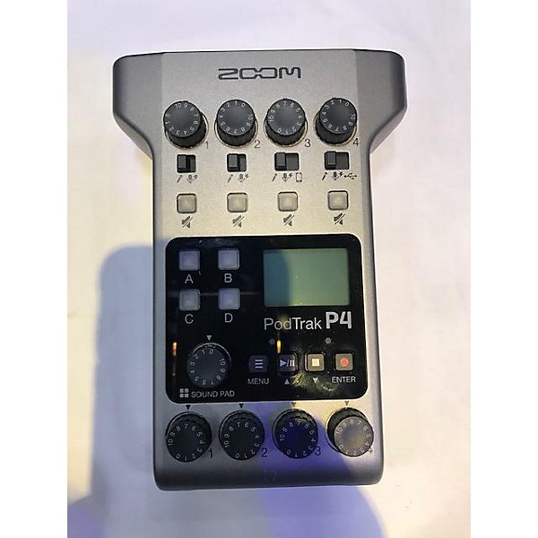Used Zoom Podtrak P4 MultiTrack Recorder
