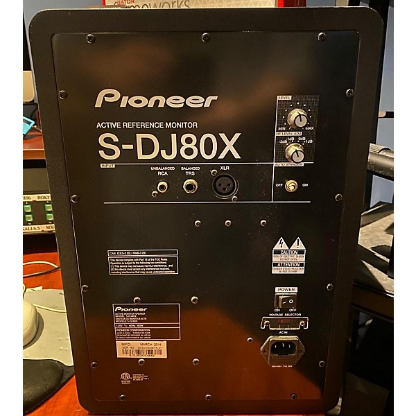 Used Used Pioneer SDJ80X PAIR Powered Monitor