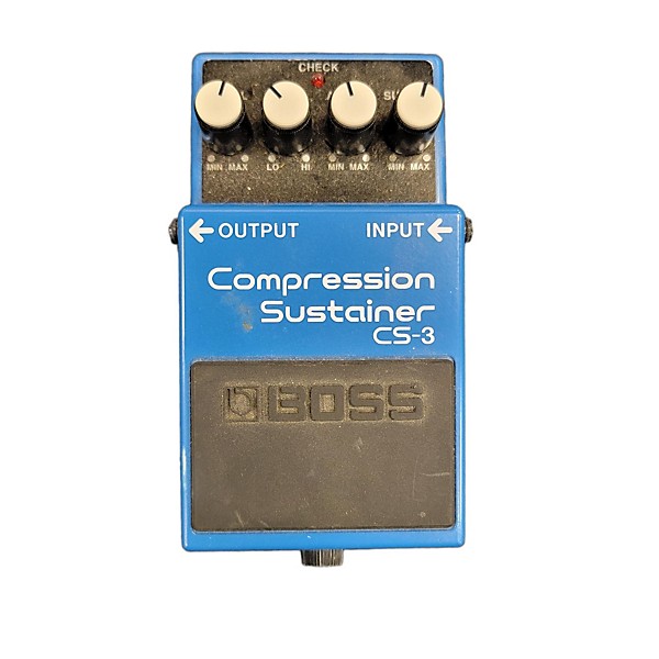 Used BOSS CS3 Compressor Sustainer Effect Pedal