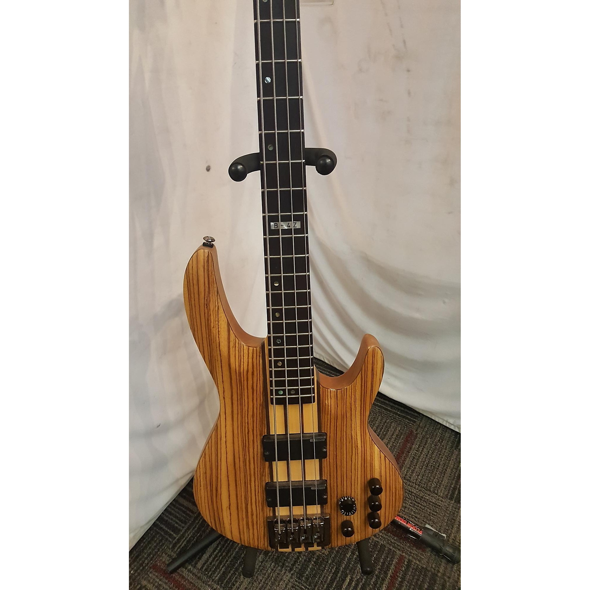 Used ESP LTD B4Z Electric Bass Guitar ZEBRA WOOD | Guitar Center