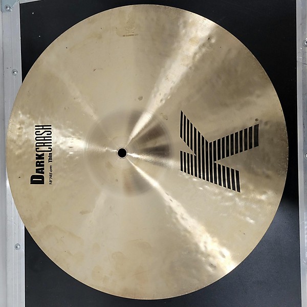 Used Zildjian 18in K Thin Dark Crash Cymbal