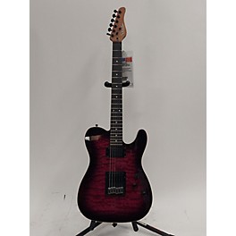 Used Schecter Guitar Research Used Schecter Guitar Research Diamond Series PT Pro Trans Purple Solid Body Electric Guitar