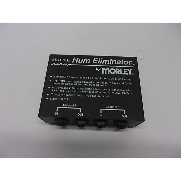 Used Ebtech 2-Channel Hum Eliminator