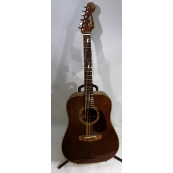Used Fender Newporter II Acoustic Guitar Dark Walnut Guitar Center