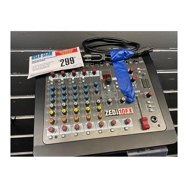 Used Allen & Heath ZEDI10FX Powered Mixer Guitar Center